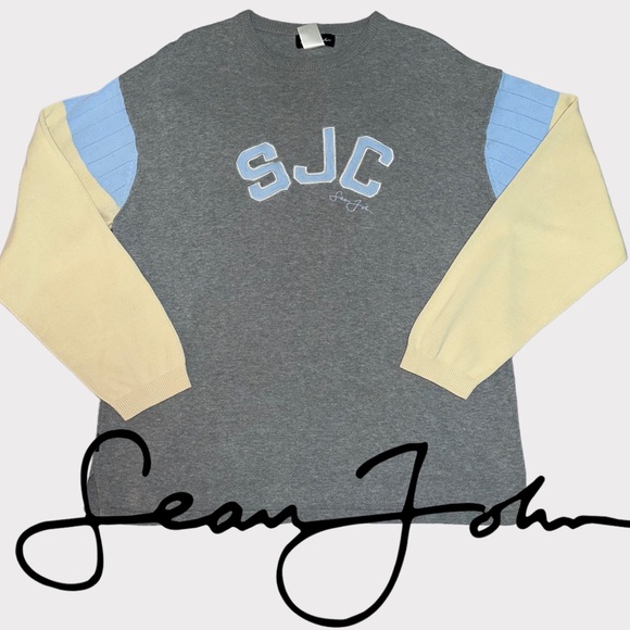 Sean John Other - Vintage’ Sean John Combs Embroidered Sweater.